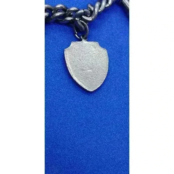 Vtg 50s Charm Bracelet loaded Travel Souvenir 11 Edco Norfolk VA Industrial - Picture 6 of 8